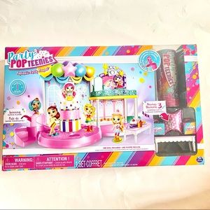 Party Popteenies Poptastic Party Playset with Confetti Exclusive Collectible NEW